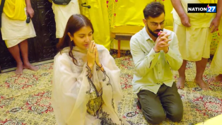 Virat-Anushka Visit Vrindavan, Receive Spiritual Guidance from Premanand Maharaj